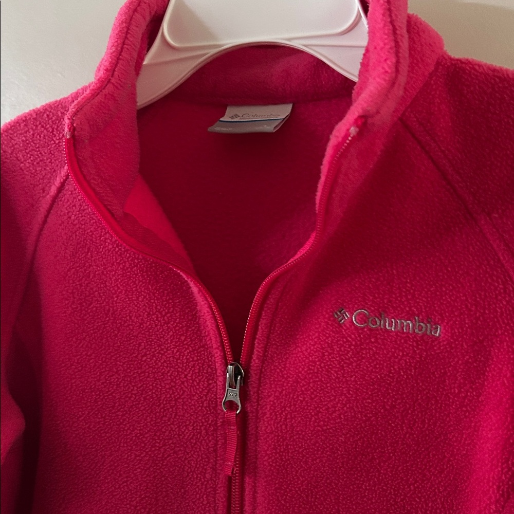 COLUMBIA Fleece Jacket Girls L (14/16) - Picture 2 of 6